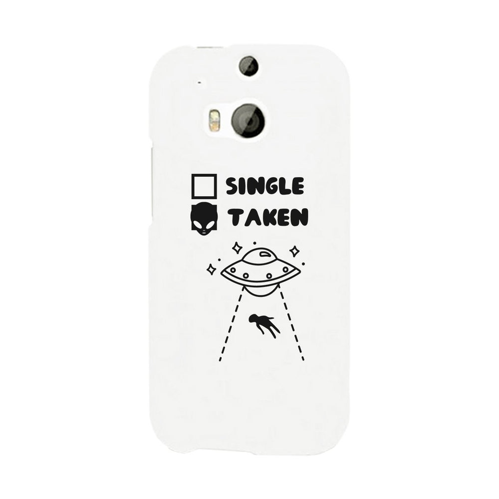 Single Taken Alien Black Phone Case Funny Graphic Case