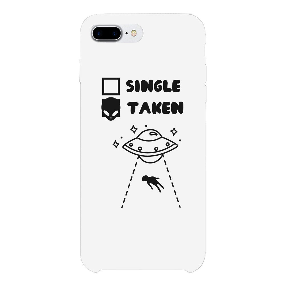 Single Taken Alien Black Phone Case Funny Graphic Case