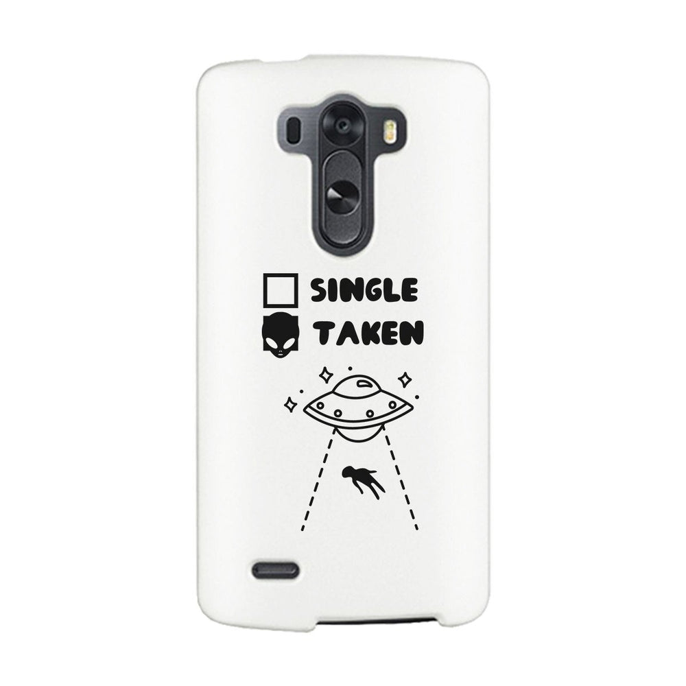 Single Taken Alien Black Phone Case Funny Graphic Case