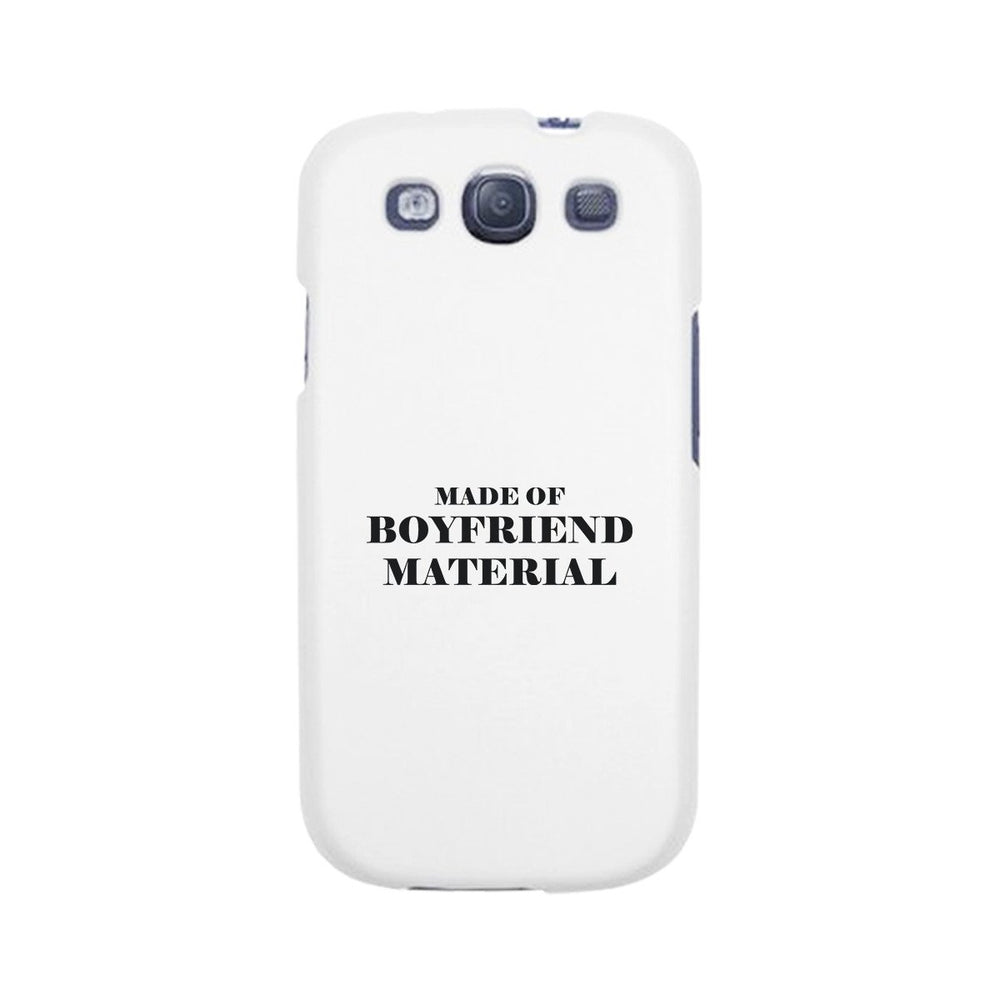 Boyfriend Material Black Cute Phone Case For Gift Idea