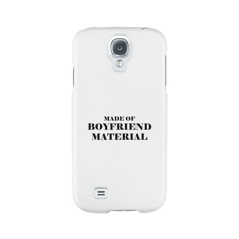 Boyfriend Material Black Cute Phone Case For Gift Idea