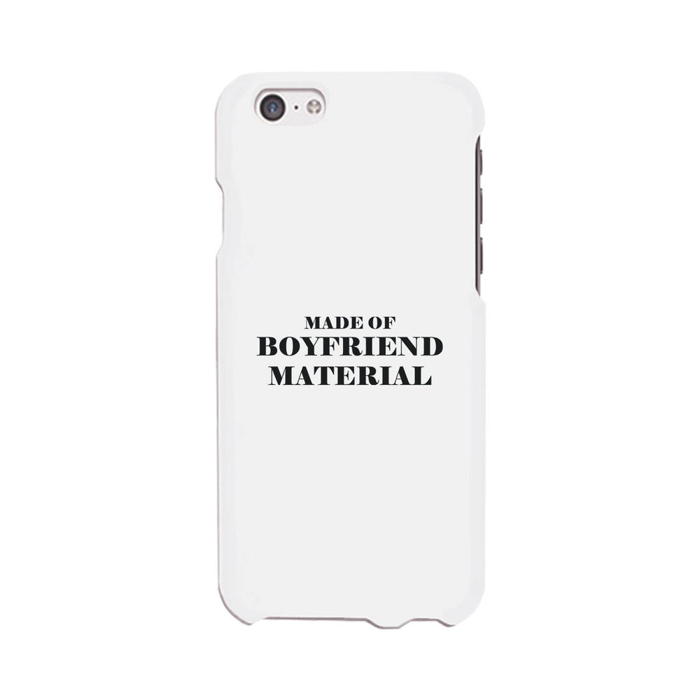 Boyfriend Material Black Cute Phone Case For Gift Idea