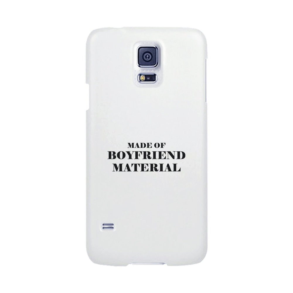 Boyfriend Material Black Cute Phone Case For Gift Idea