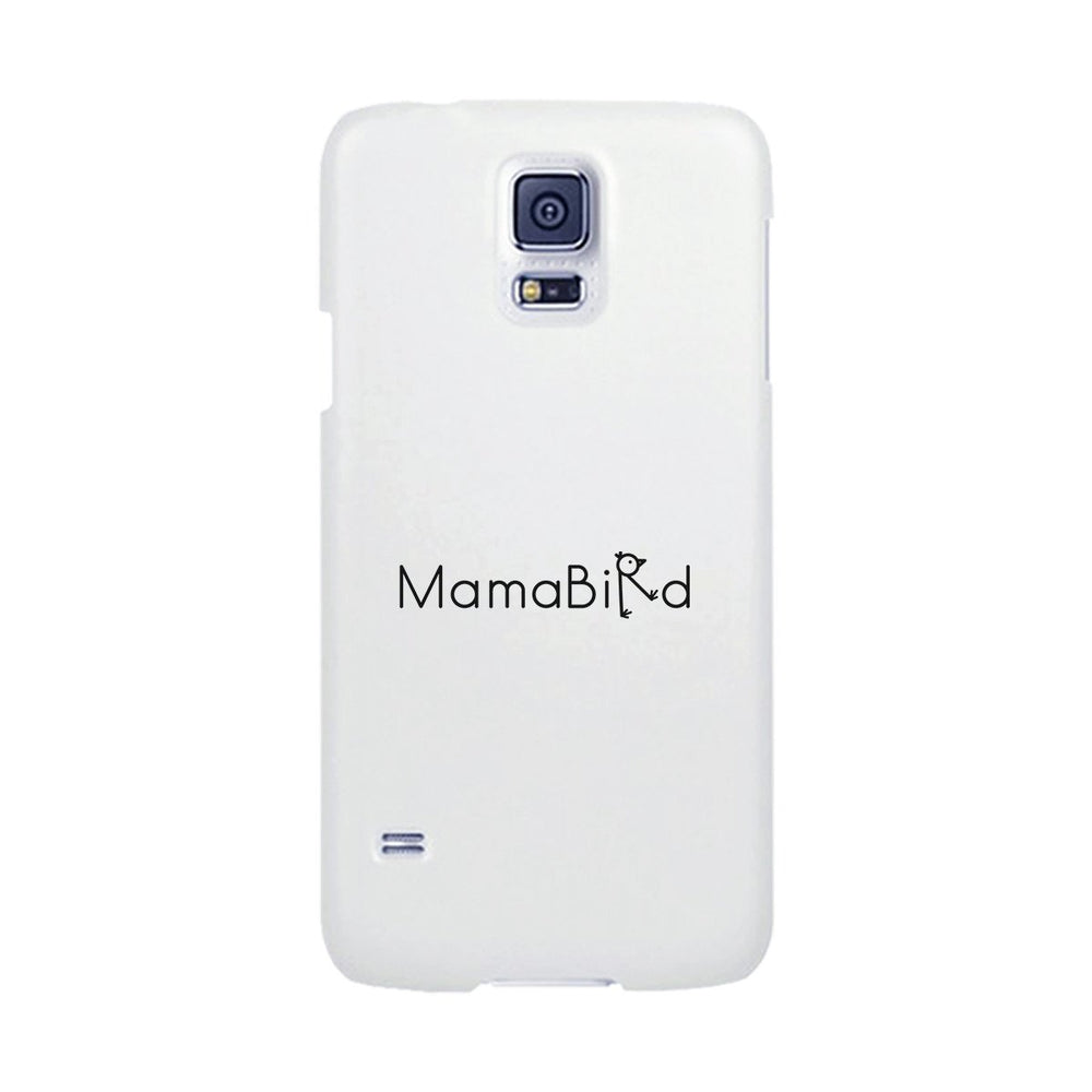 MamaBird White Phone Case Cute Design Unique Gifts For New Moms