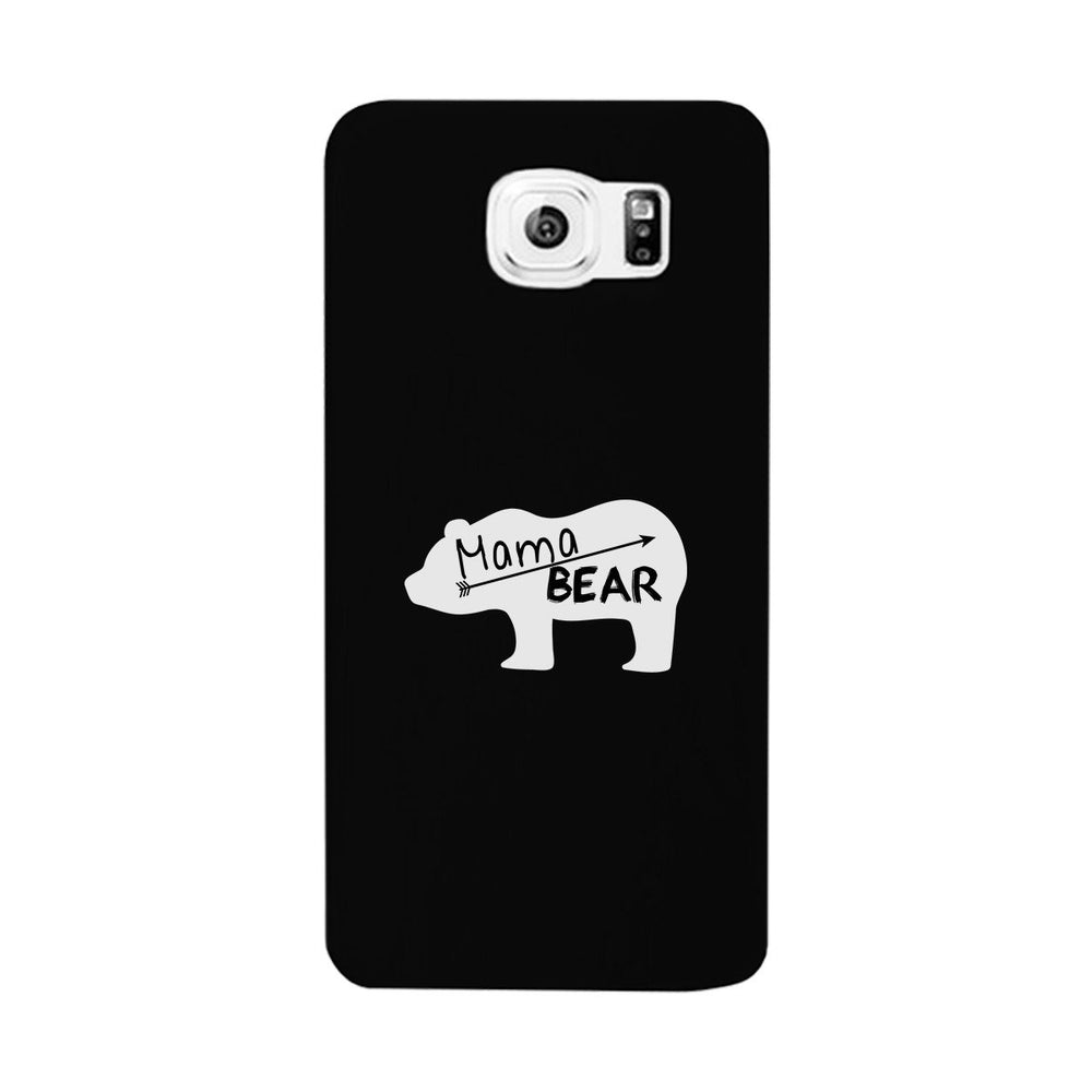 Mama Bear Black Phone Case Unique Design Gifts For Baby Shower