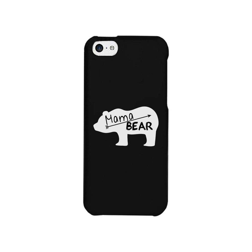 Mama Bear Black Phone Case Unique Design Gifts For Baby Shower