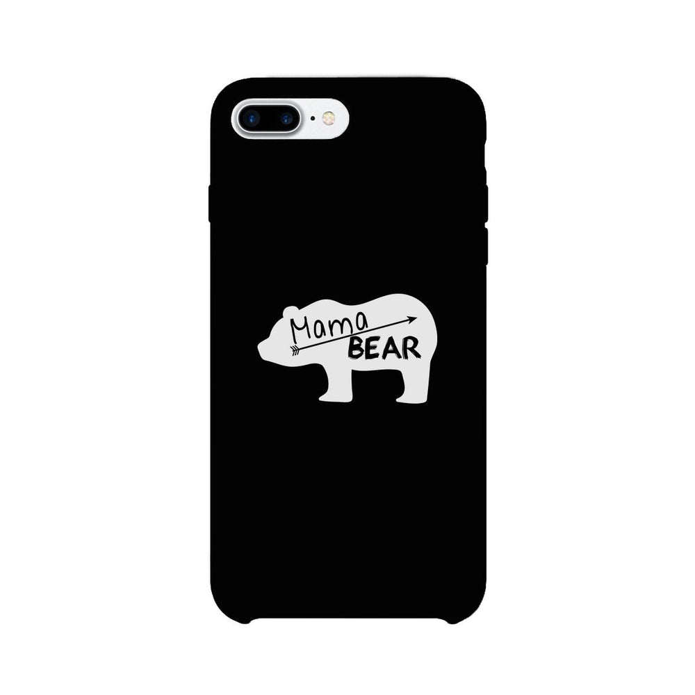 Mama Bear Black Phone Case Unique Design Gifts For Baby Shower