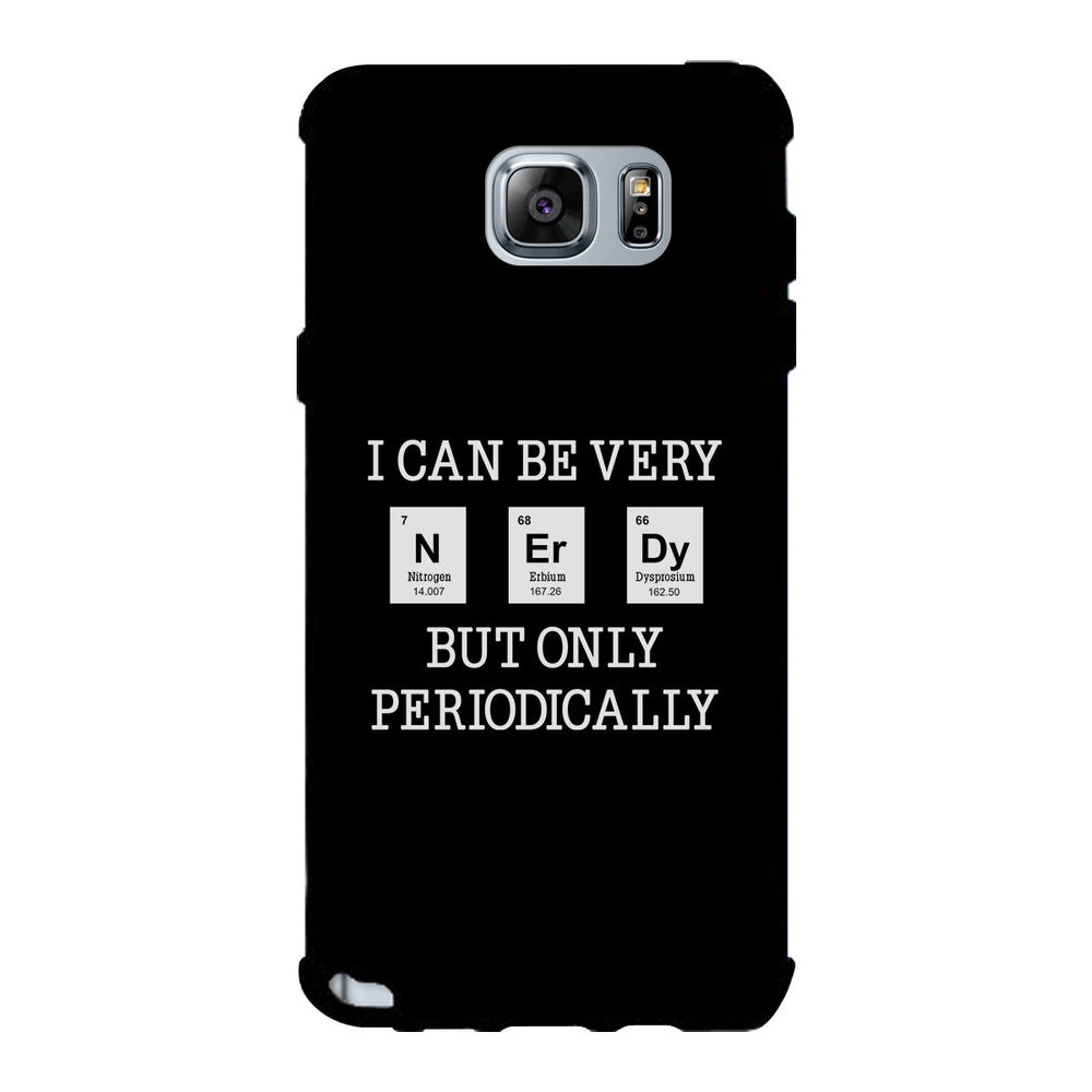 Nerdy Periodically Black Phone Case
