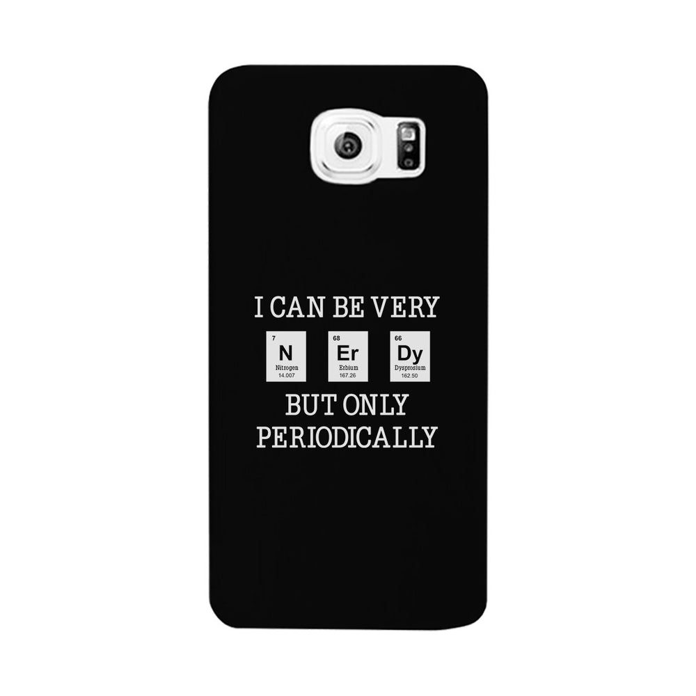 Nerdy Periodically Black Phone Case