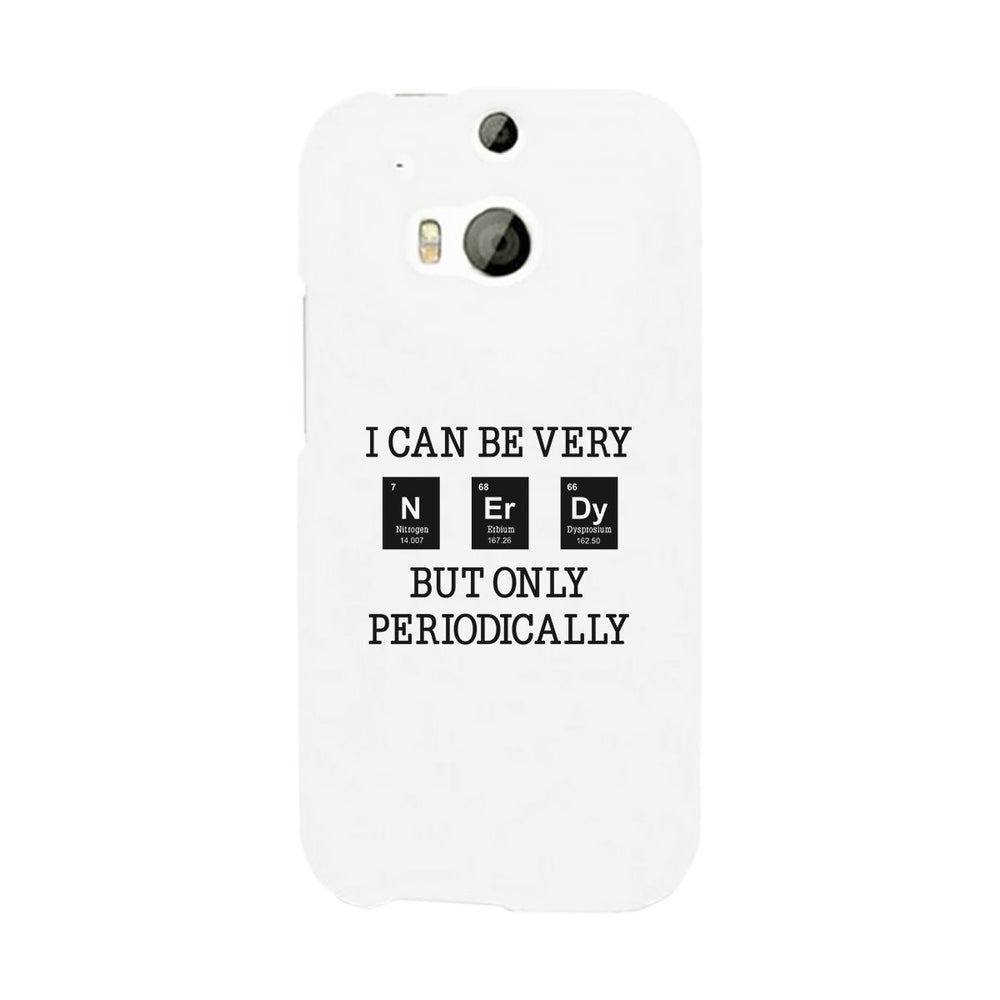 Nerdy Periodically White Phone Case