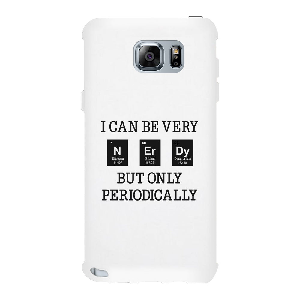 Nerdy Periodically White Phone Case