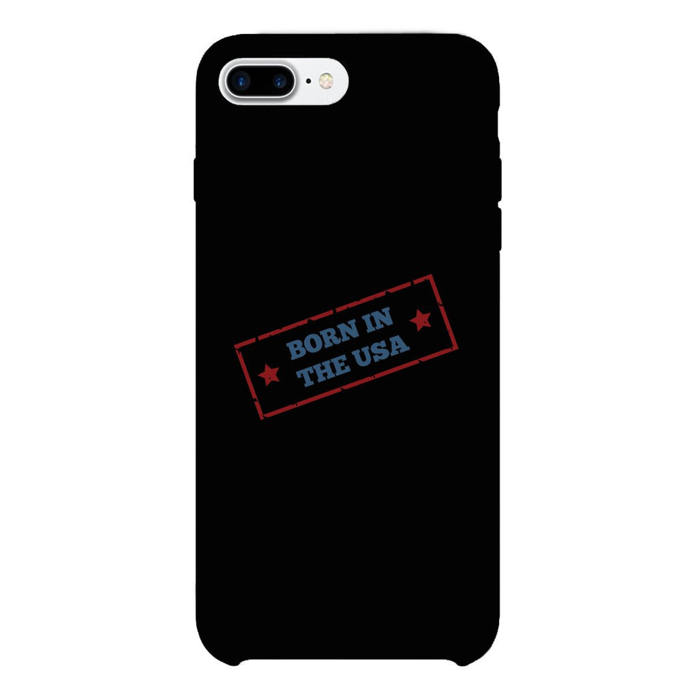 Born In The Usa Black Phone Case