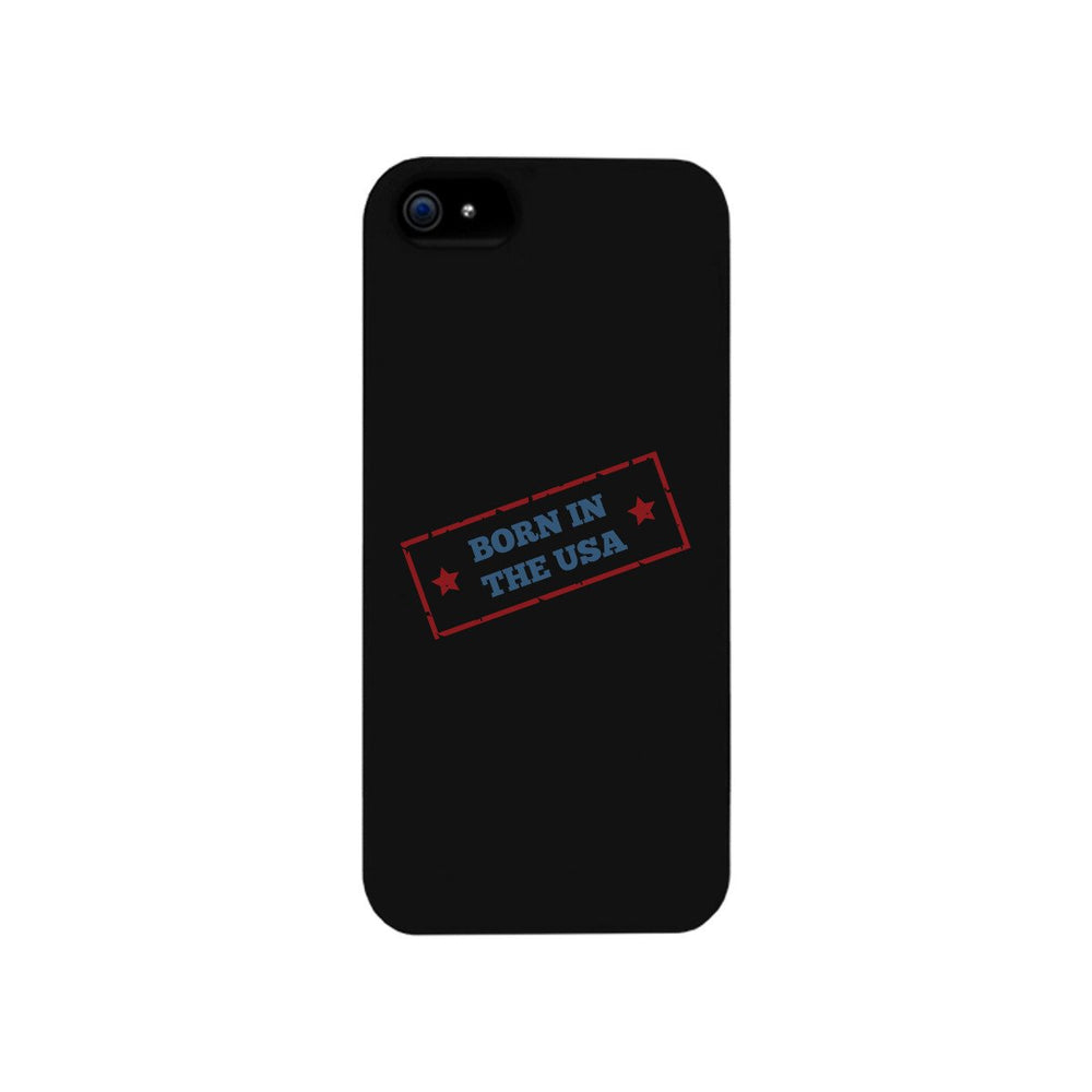 Born In The Usa Black Phone Case