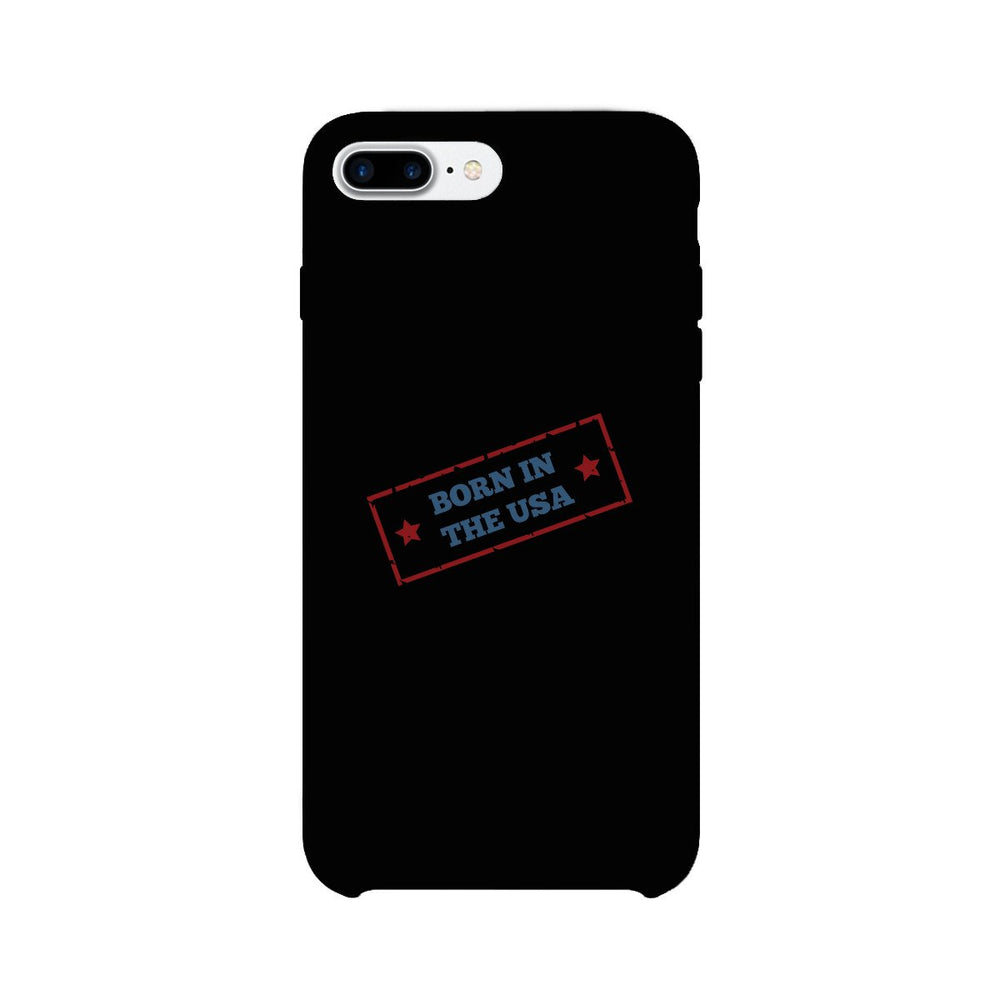 Born In The Usa Black Phone Case