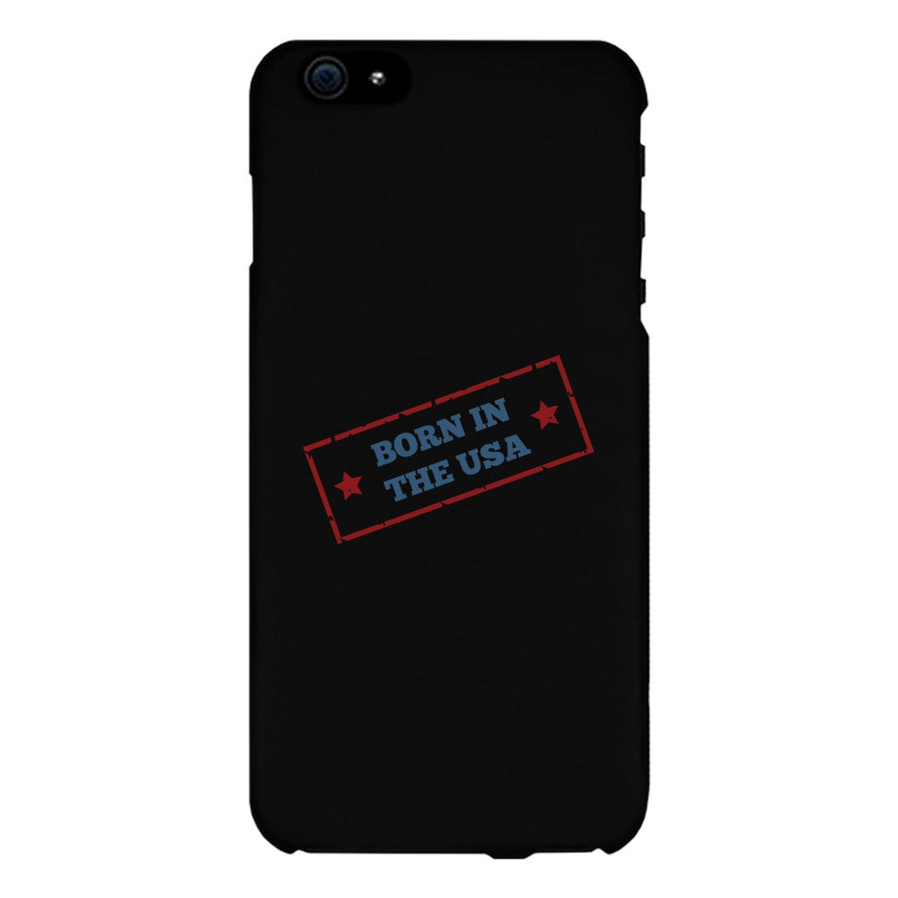 Born In The Usa Black Phone Case