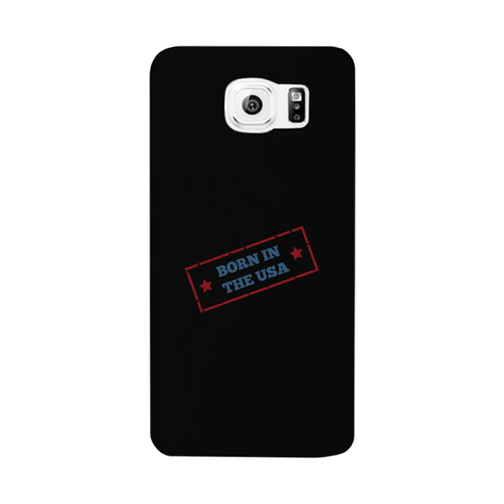 Born In The Usa Black Phone Case