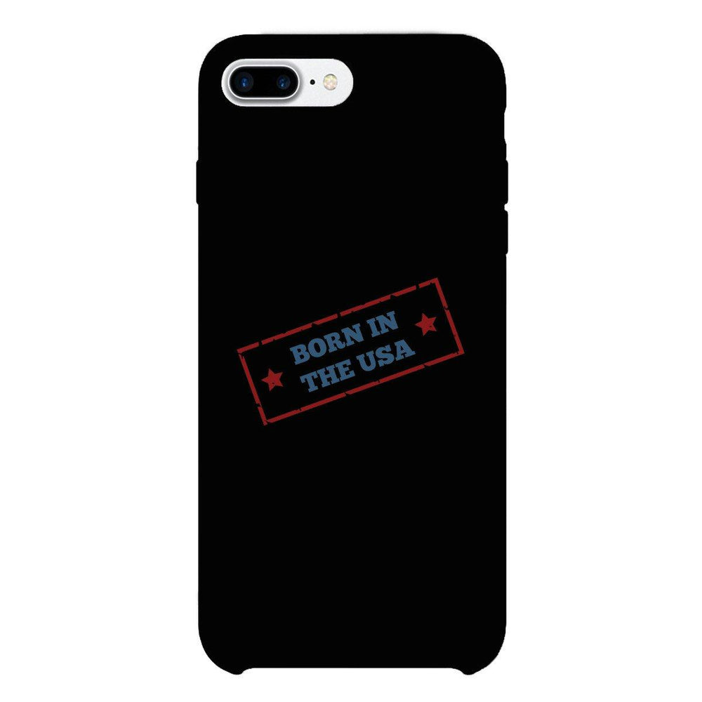 Born In The Usa Black Phone Case