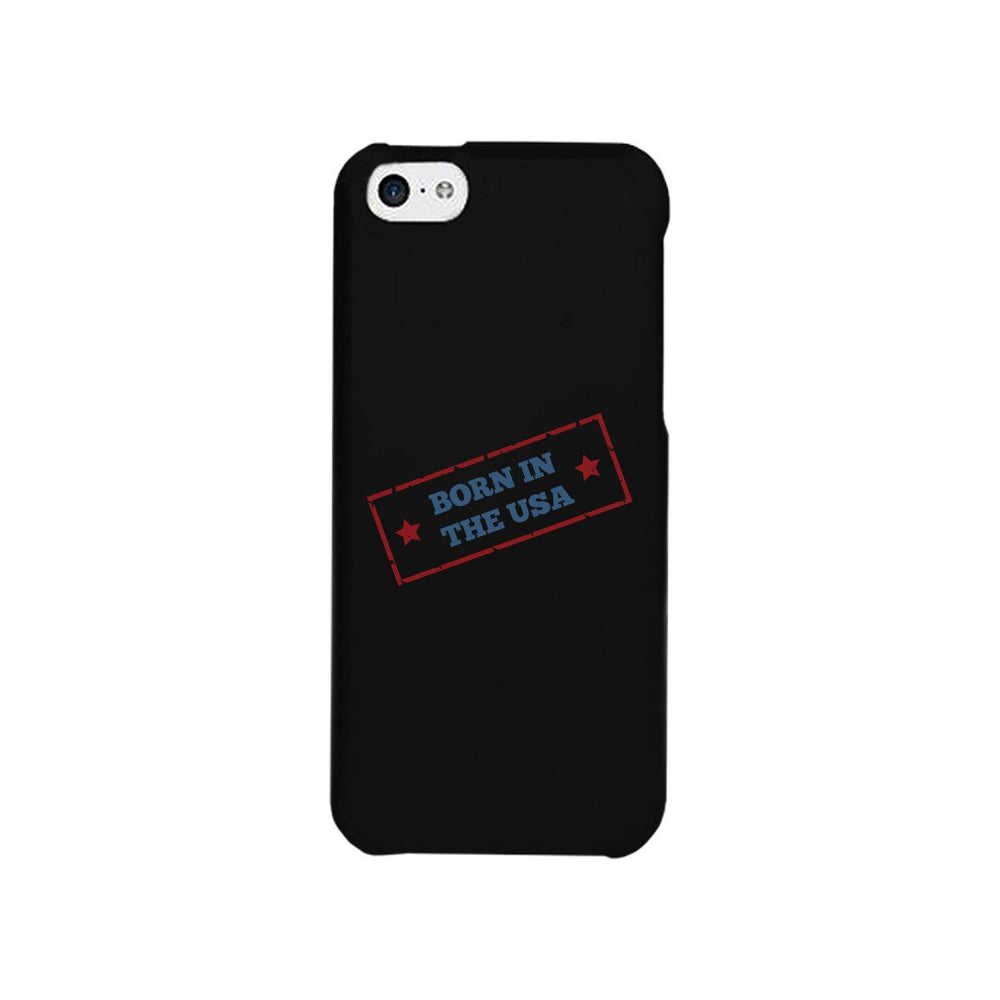 Born In The Usa Black Phone Case