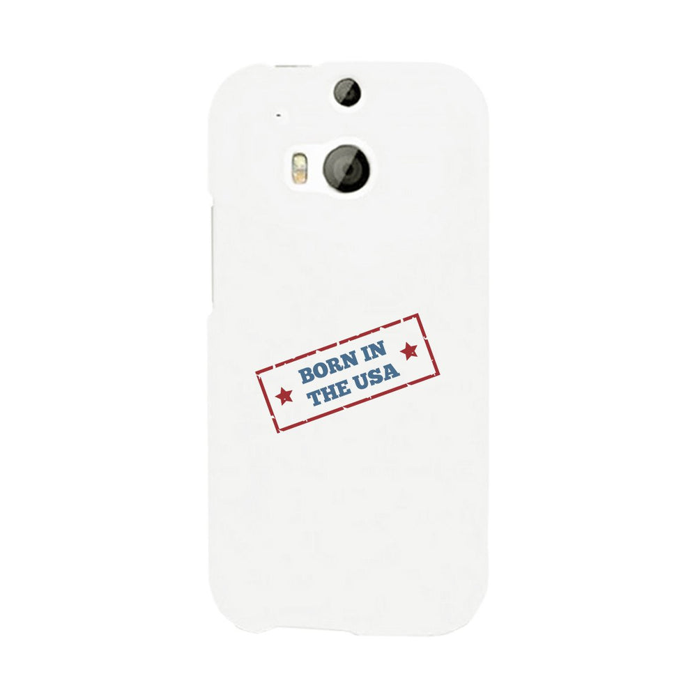 Born In The Usa White Phone Case