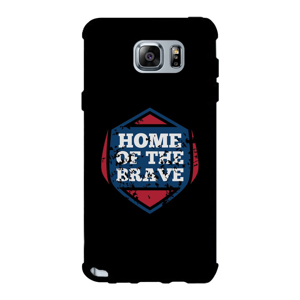 Home Of The Brave Black Phone Case