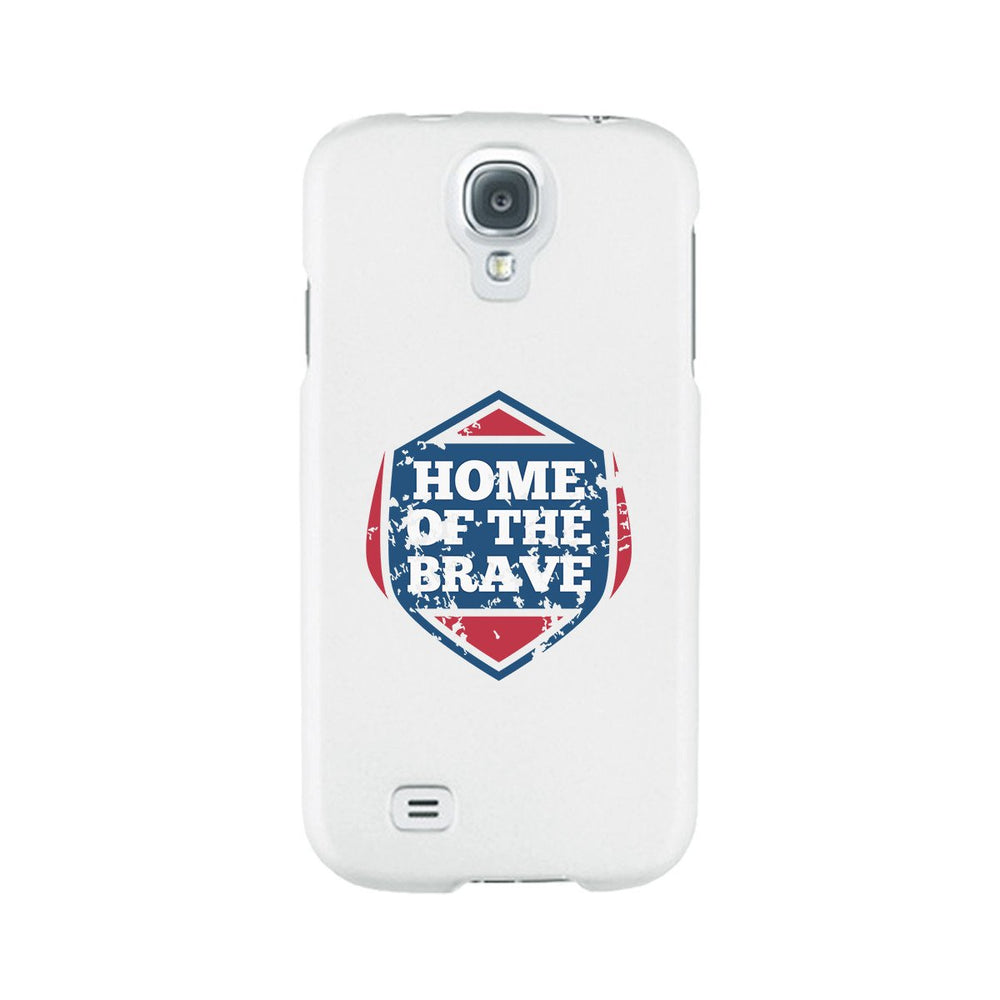 Home Of The Brave White Phone Case