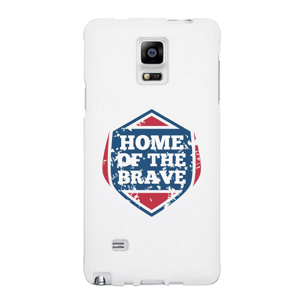 Home Of The Brave White Phone Case