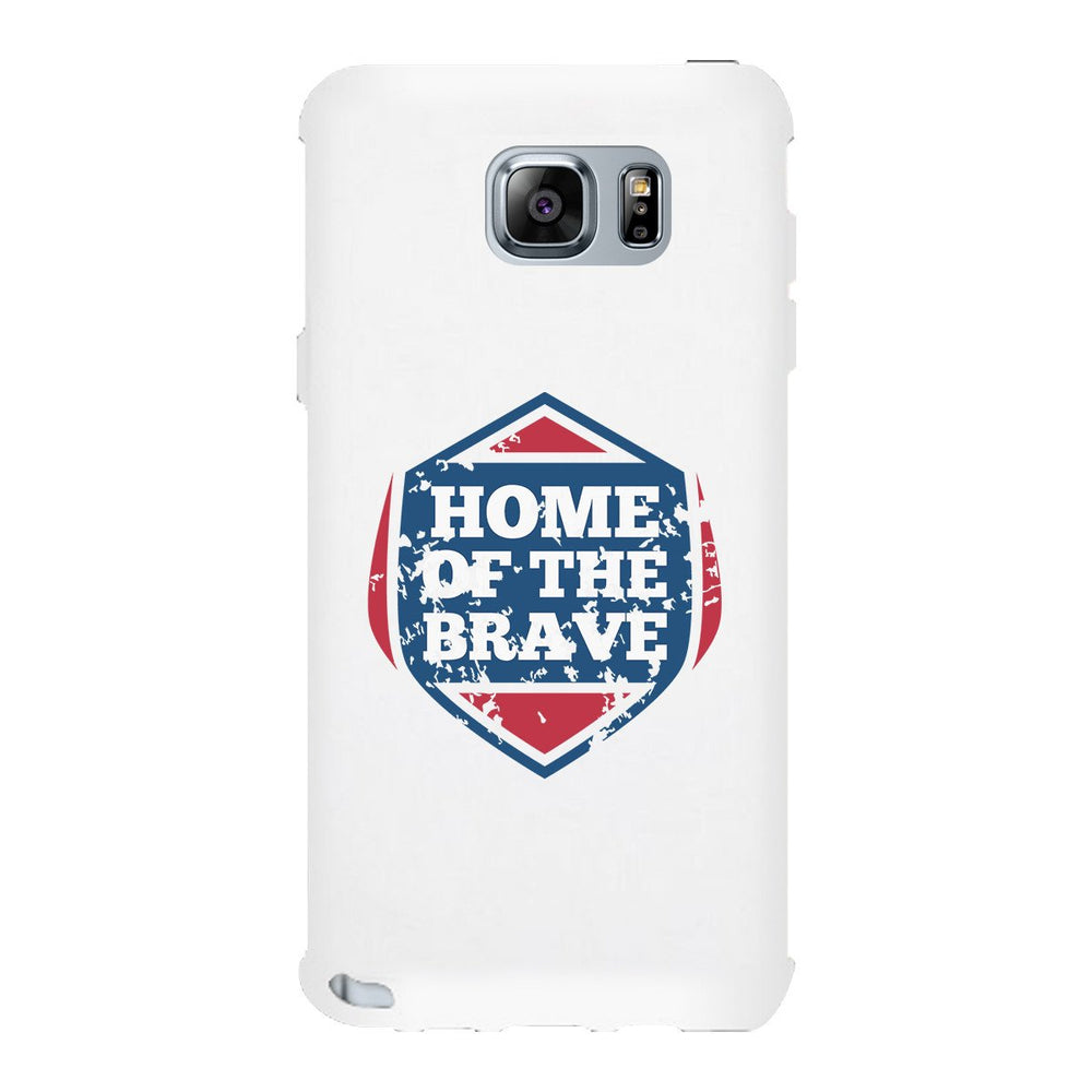 Home Of The Brave White Phone Case