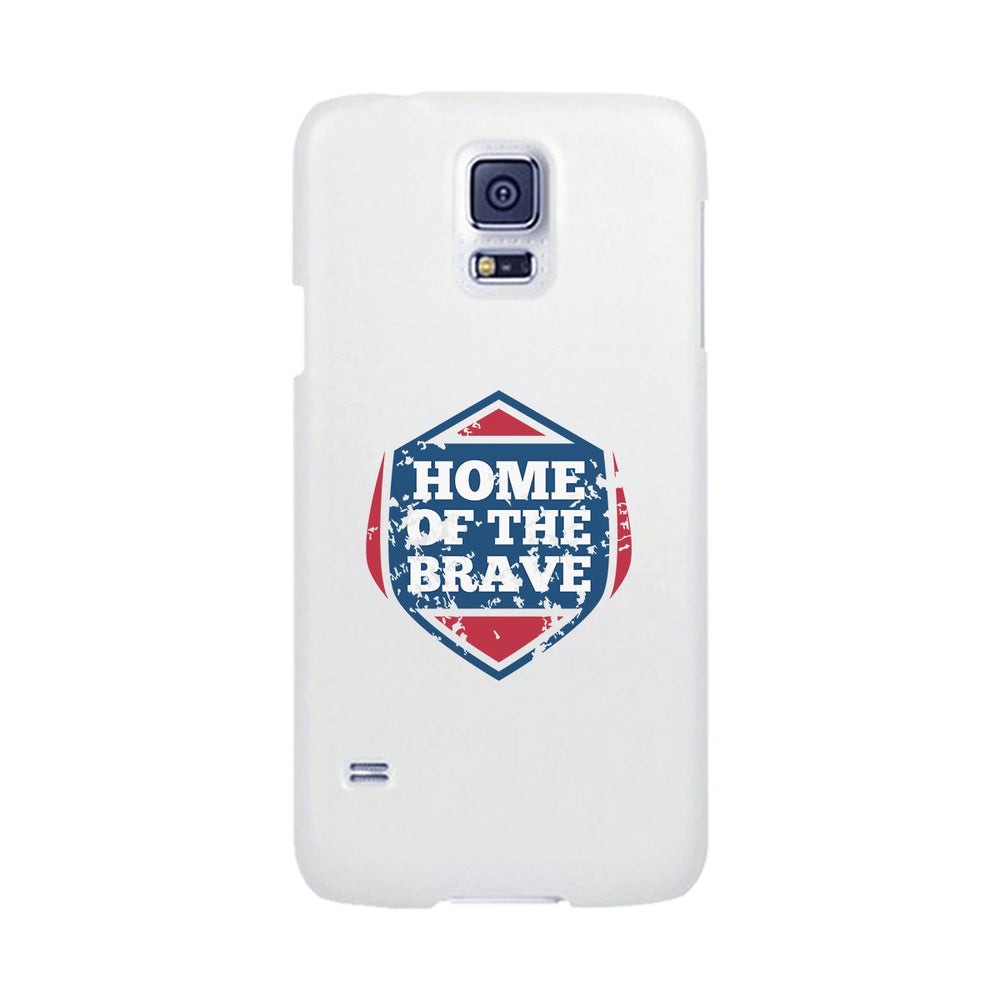 Home Of The Brave White Phone Case