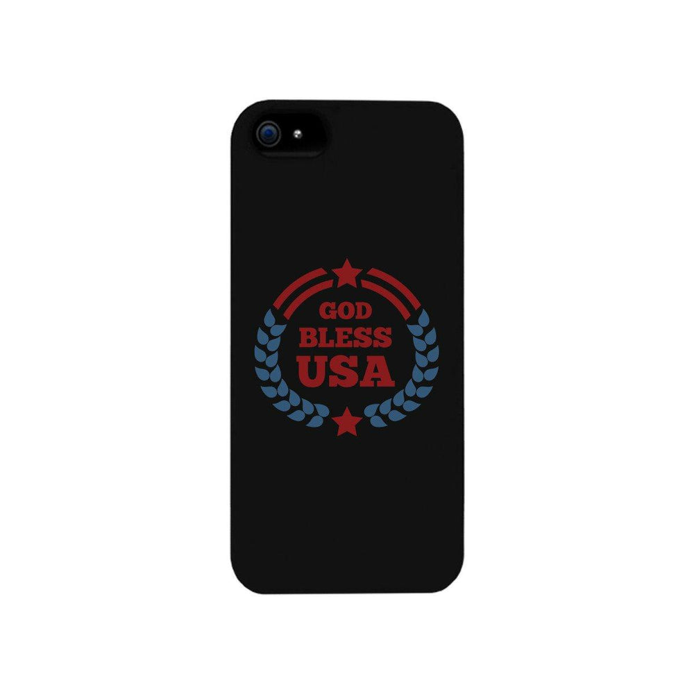 God Bless Usa Black Phone Case
