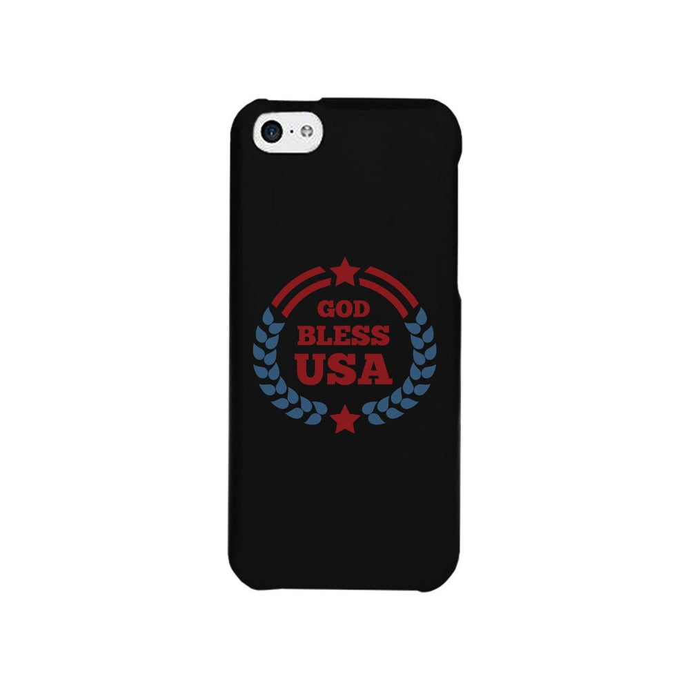 God Bless Usa Black Phone Case