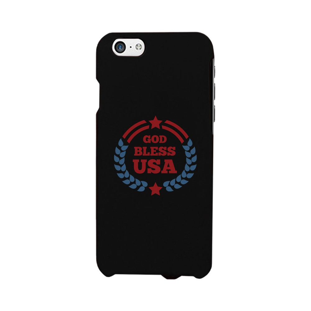 God Bless Usa Black Phone Case