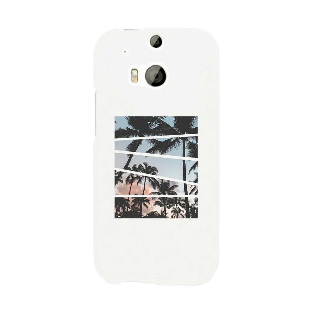 Palm Trees Split White Phone Case