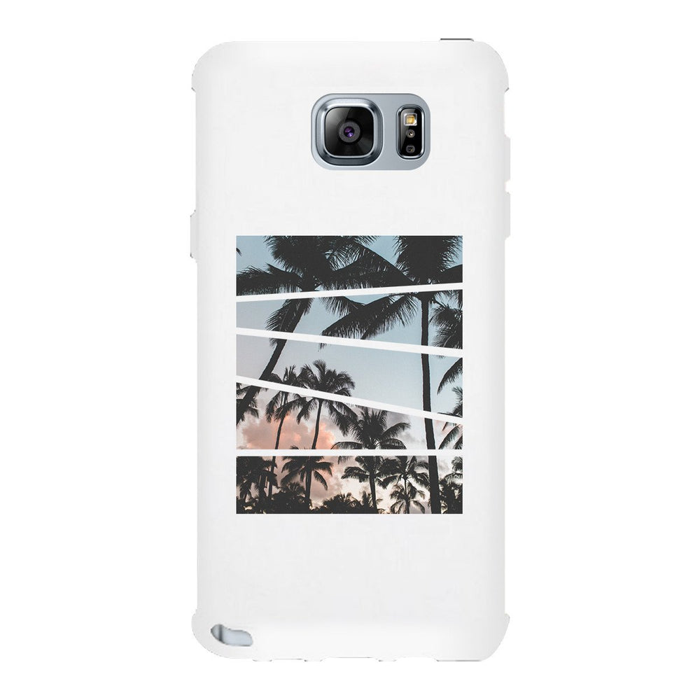 Palm Trees Split White Phone Case