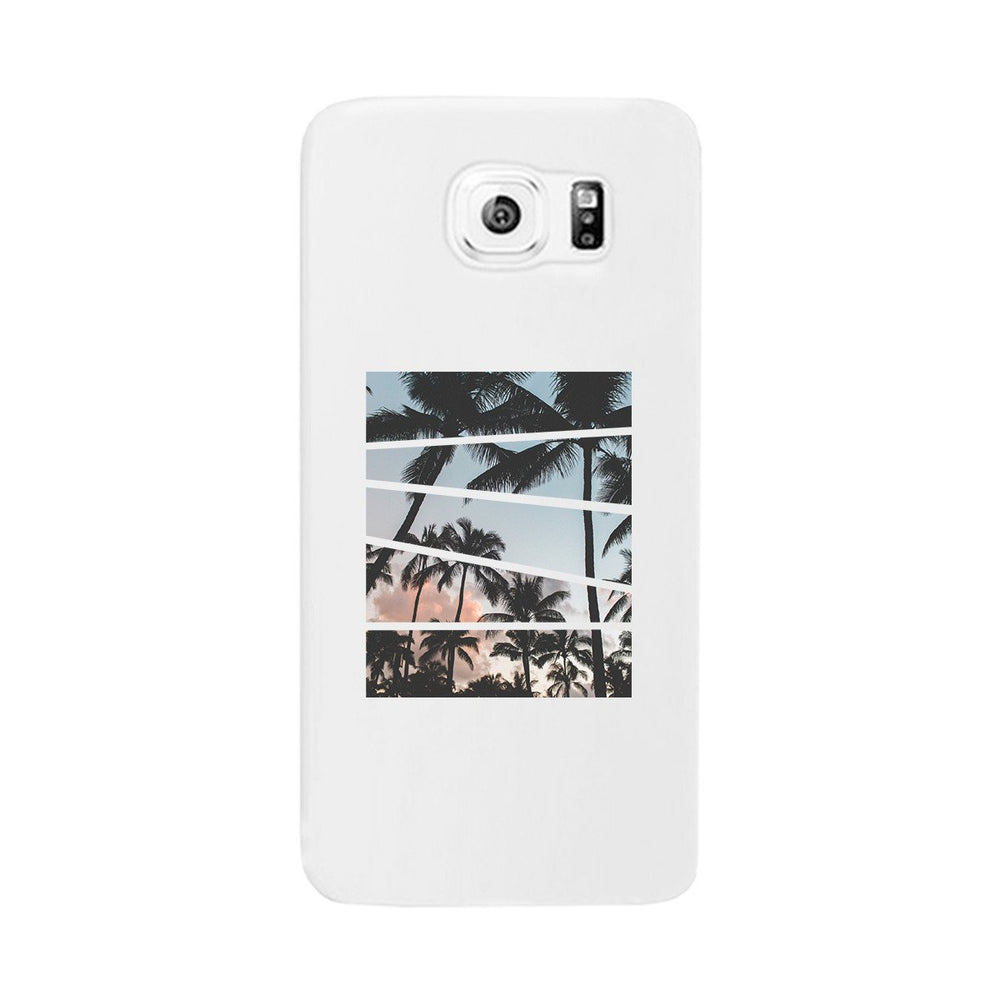 Palm Trees Split White Phone Case
