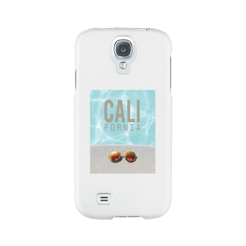 California Pool Sunglass White Phone Case