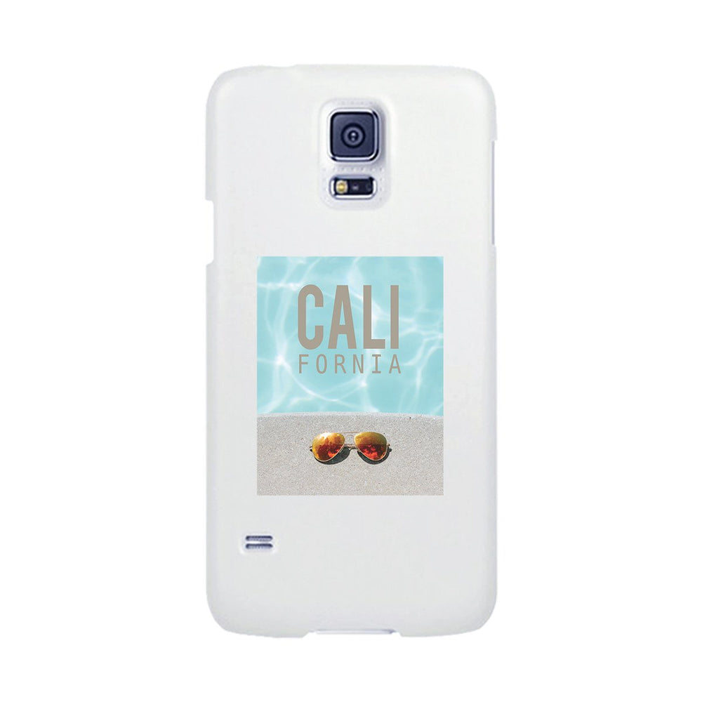 California Pool Sunglass White Phone Case