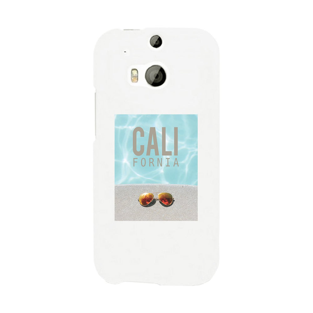 California Pool Sunglass White Phone Case