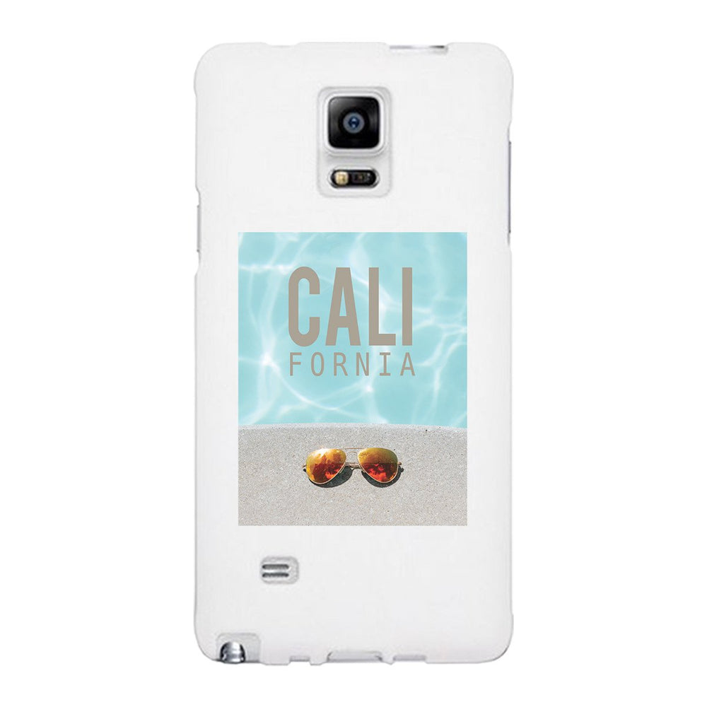 California Pool Sunglass White Phone Case