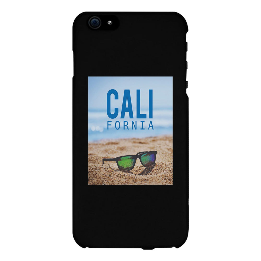 California Beach Sunglass Black Phone Case