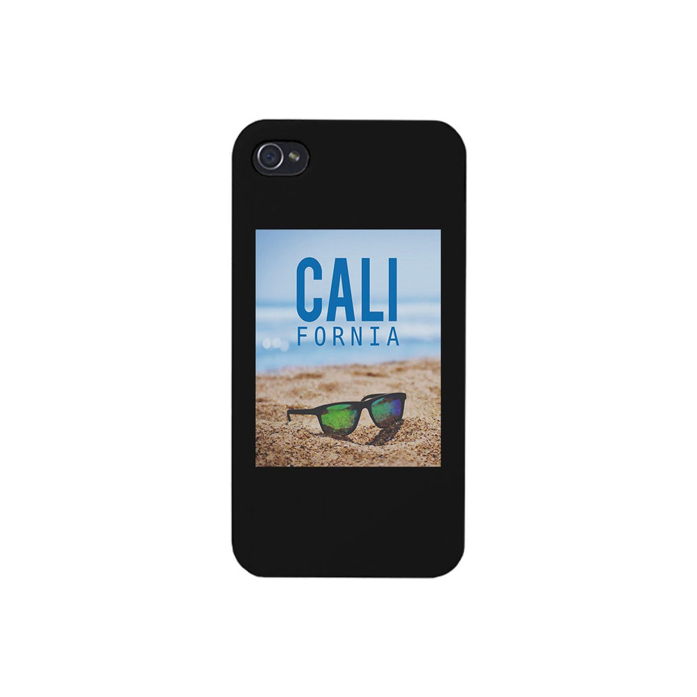 California Beach Sunglass Black Phone Case