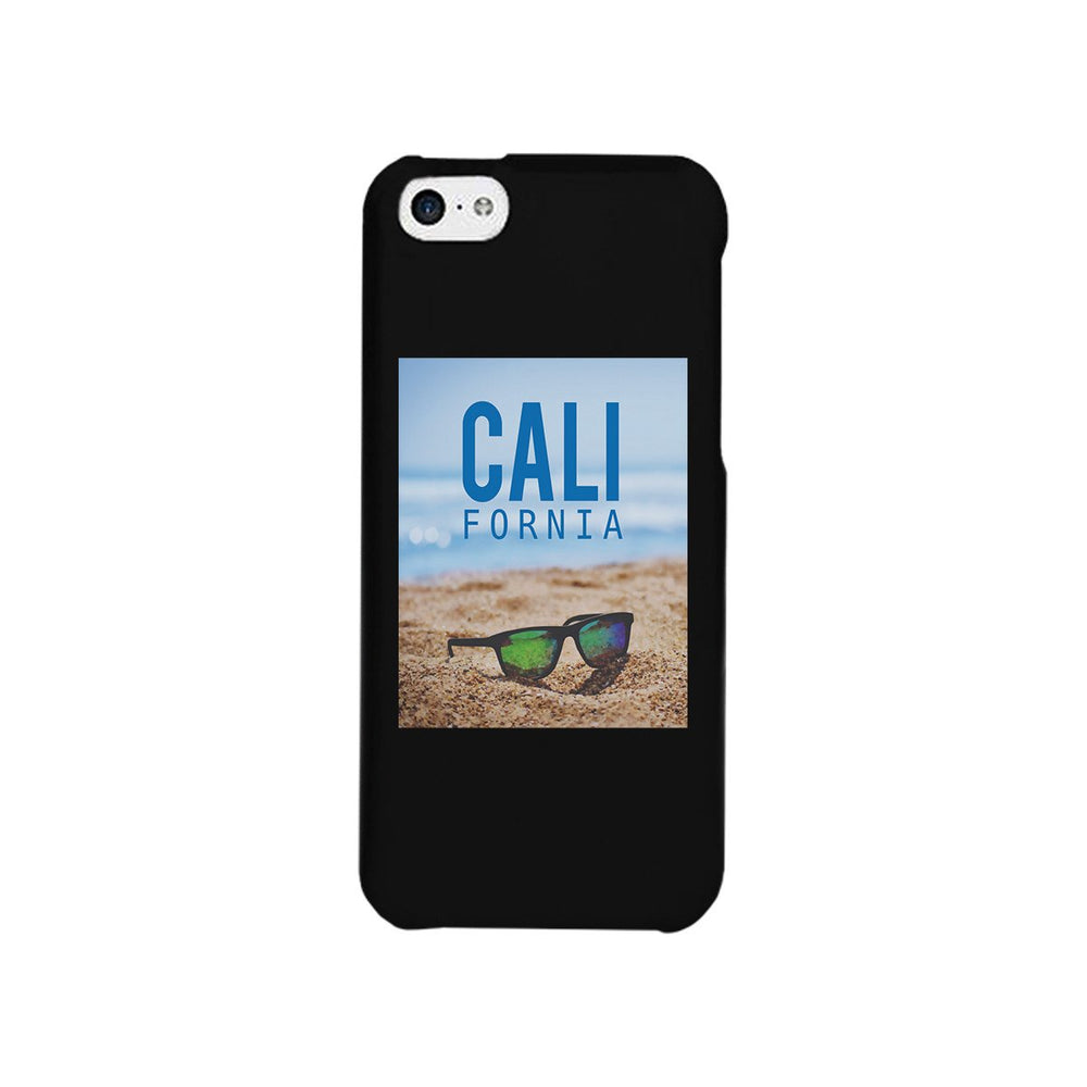 California Beach Sunglass Black Phone Case