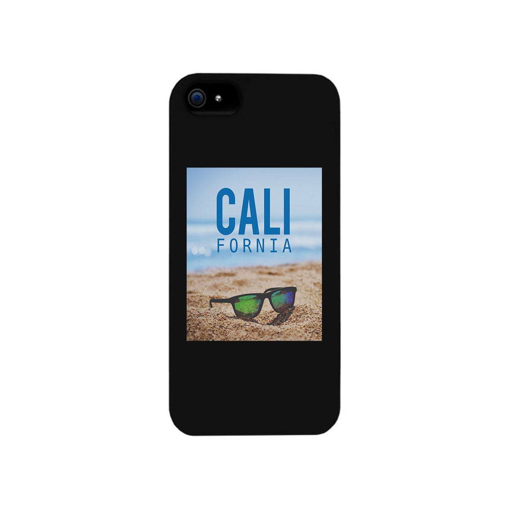 California Beach Sunglass Black Phone Case
