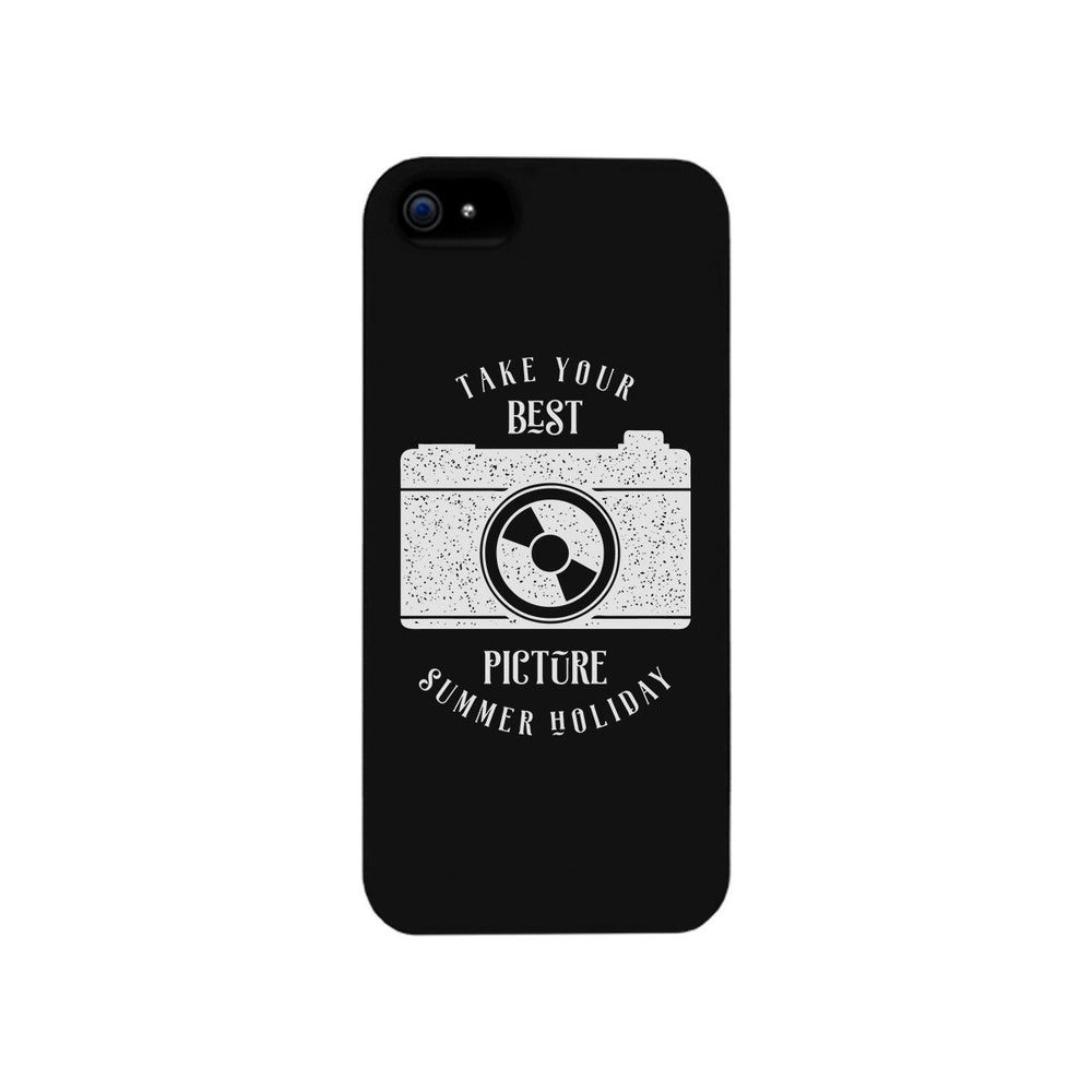 Take Your Best Picture Summer Holiday Black Phone Case