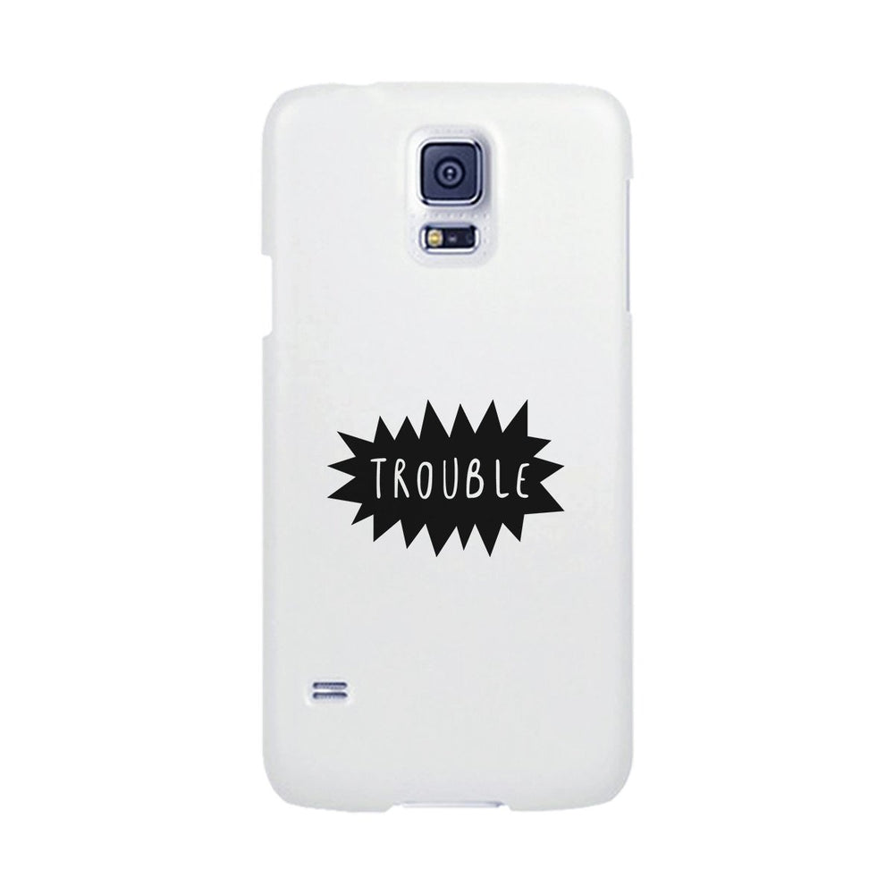 Double Trouble - White Phone Case