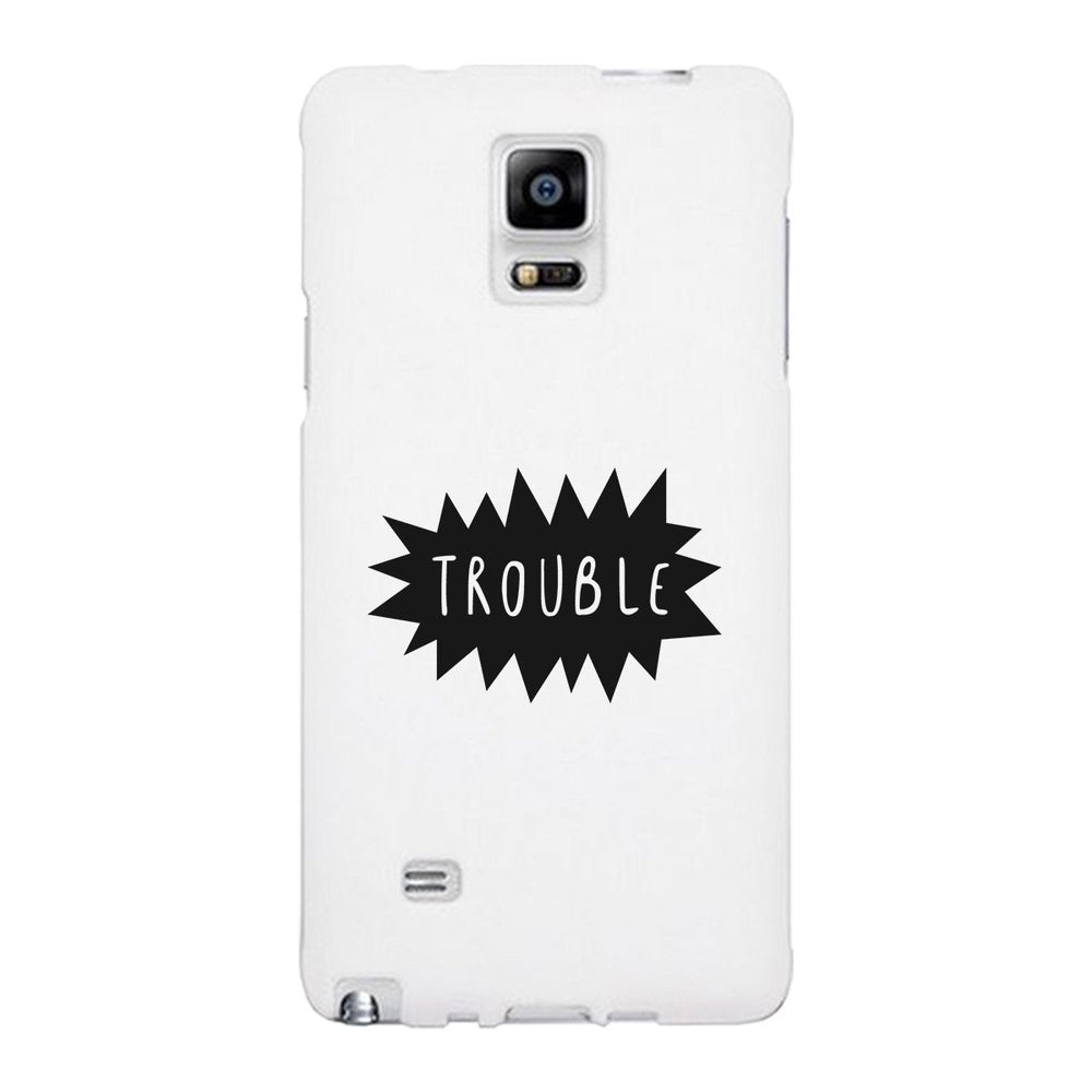 Double Trouble - White Phone Case