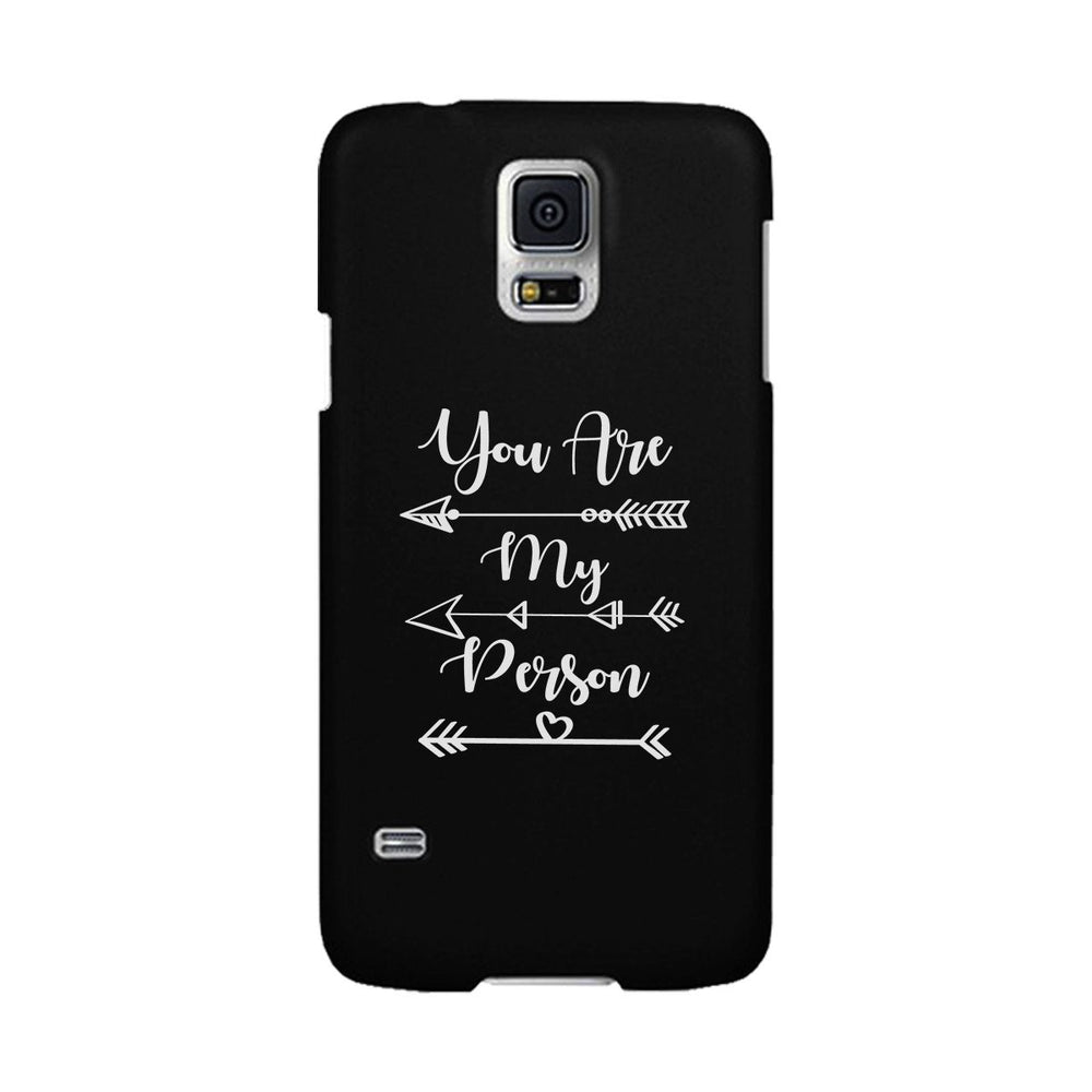 You Are My Person - Black Phone Case