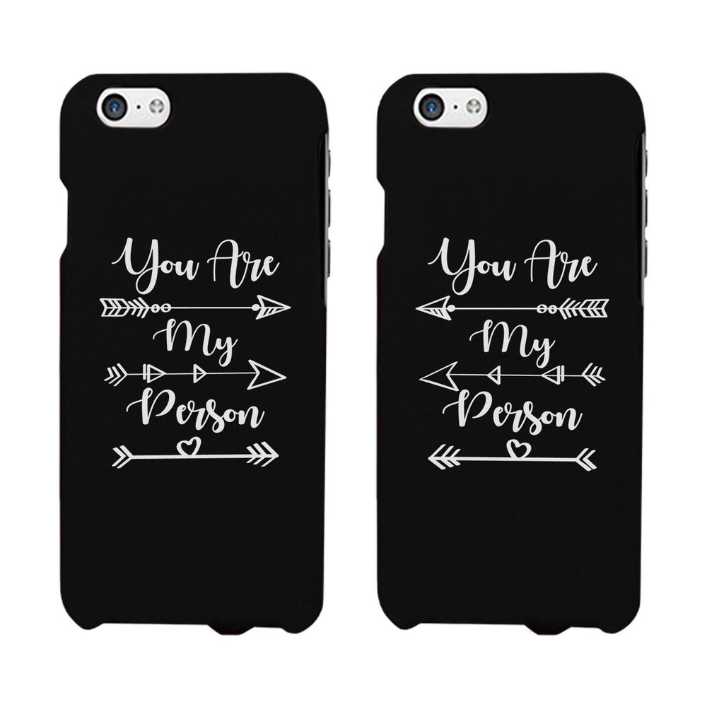 You Are My Person - Black Phone Case