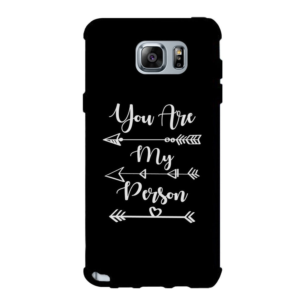 You Are My Person - Black Phone Case