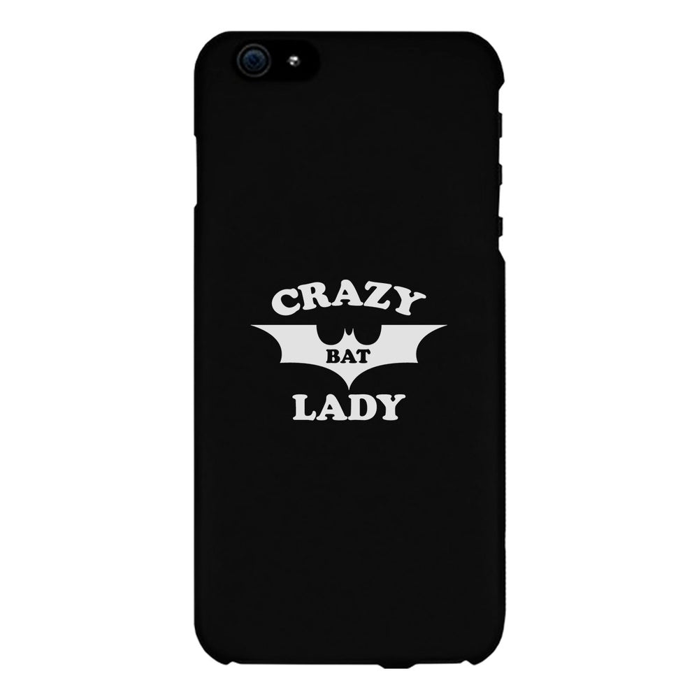 Crazy Bat Lady Black Phone Case