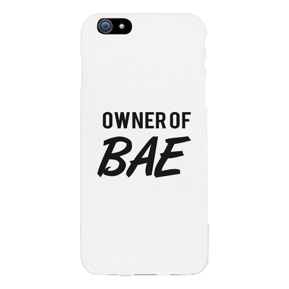 Owner Of Bae-Right White Phone Case